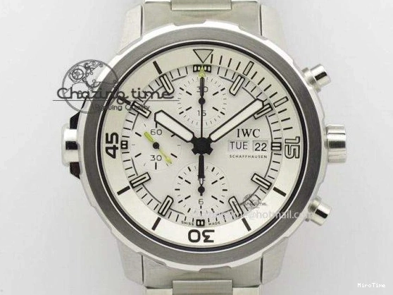 MIROTIME 0309 Big Pilot Top Gun Miramar PVD Plated Titanium on Green Nylon Strap A23J Refined 7398